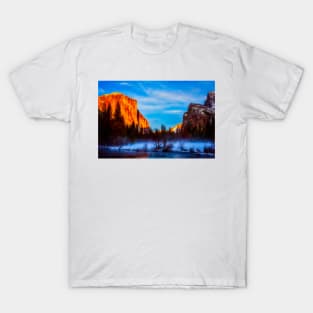 El Capitan And Merced River T-Shirt